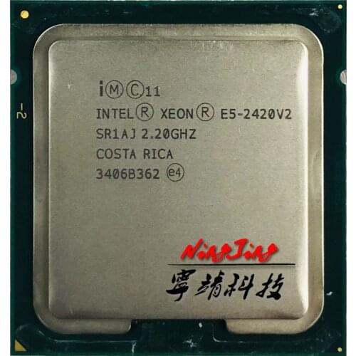 Intel Xeon E5-2420v2 E5 2420v2 E5 2420 v2 2.2 GHz Six-Core Twelve-Thread CPU Processor 15M 80W LGA 1356