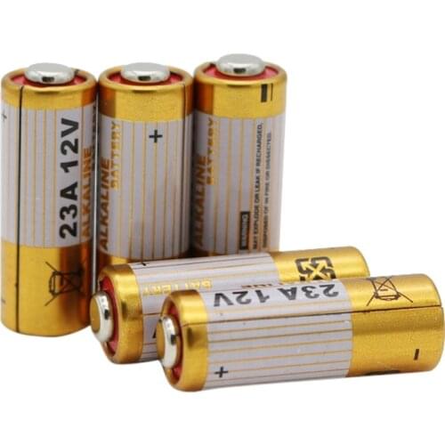 5pcs 12V 23A Dry Alkaline Battery for Toy doorbell microphone remote control Neutral Packing Batteries 23A 12V Dry batteries