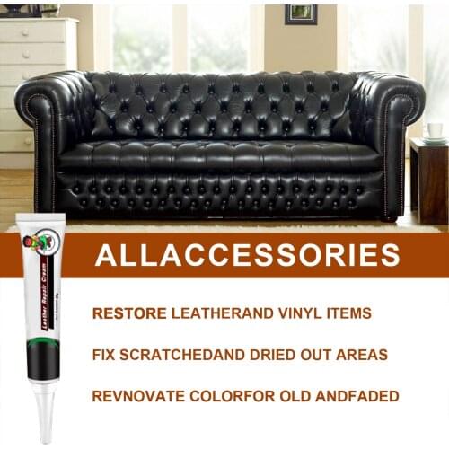 20ml Advanced Leather Repair Gel Car Interior Home Leather Repair Cream Leather Complementary Color Repair Cream Agent Tslm1