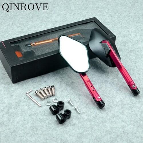 Aluminum Alloy Motorcycle Rear View Mirror Universal MOTO Scootor Mirror For Yamaha FZ1 FZ6 MT03 MT07 MT 09 MT 125 MT10
