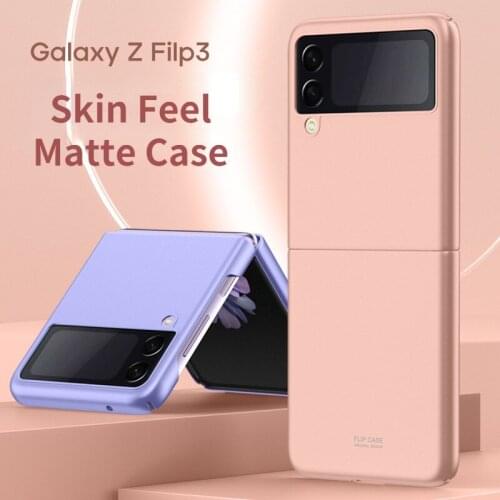 PC Hard Matte Skin Feel New Case For Galaxy Z Flip 3 Case For Galaxy Z Flip3 5G Case