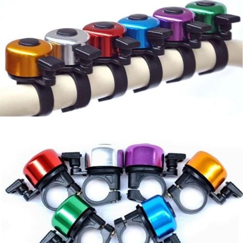 Bicycle Bell Ring Alloy Colorful Horn Sound Loud Alarm For Safety Cycling Handlebar Metal Ring 0.99 for 2