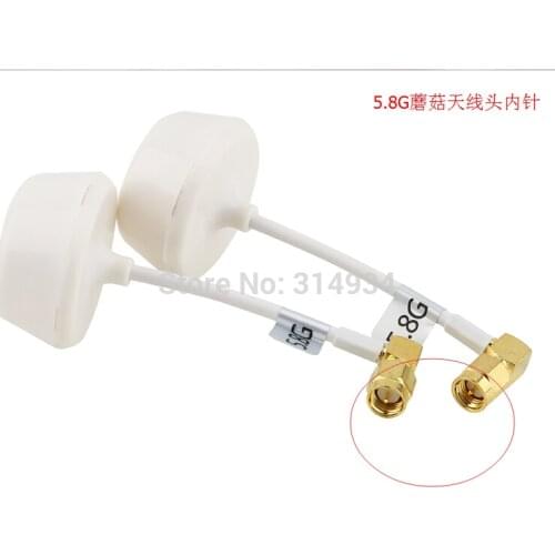 2PCS/lot =1pair NEEDLE INSIDED L SIZE 5.8GHz Circular Polarized Antenna RP-SMA For RC 5.8G Transmitter/RX FPV EM