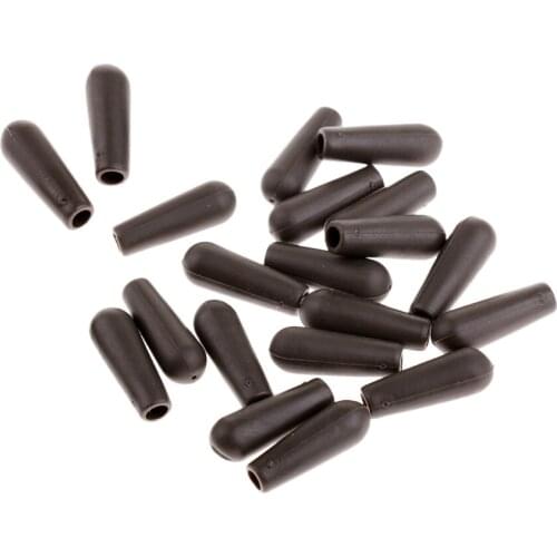 20pcs Fishing Chod Buffer Beads Shock Buffer Beads Rigs Lead Clips Carp Terminal Tackle