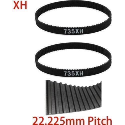 570XH 65 Trapezoid T Tooth 1447.8mm Girth 10mm 30mm To 50.8mm Width 22.225mm Pitch Cogged Transmission Timing Synchronous Belt