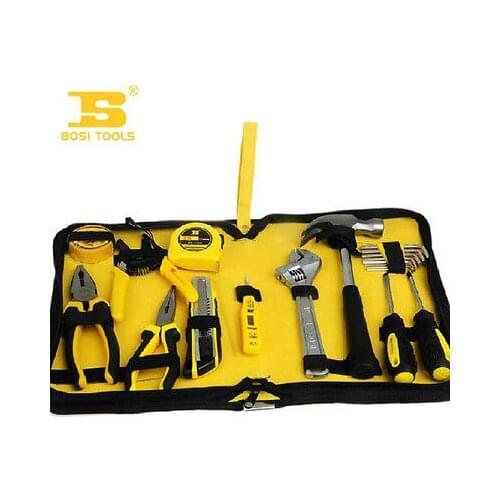 6150 CR-V Steel Forged Tools 19pcs Home Owners Tool Set For Families