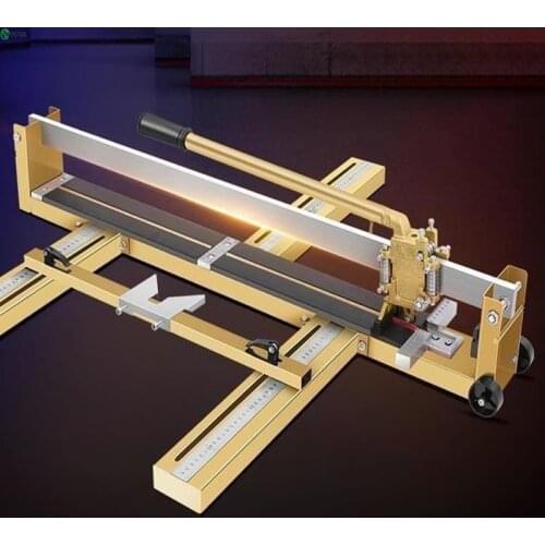 800MM All Steel Manual Ceramic Tile Cutting Machine High Precision Tile Pusher Floor Tile Cutter Professional Glass Tile Cutter