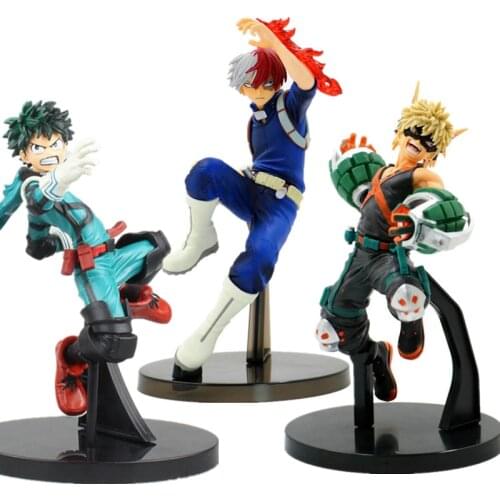 My Hero Academia Anime Figure Bakugou Katsuk Midoriya Izuku Pvc Action Figure Statue Collectible Model Doll Toys For Childrens