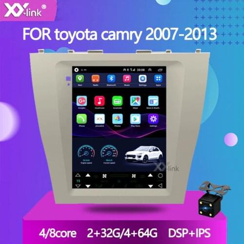 9.7" tesla style screen 4G+64G Android 10.0 car radio GPS Navigation system for Toyota camry 2007-2013 multimedia video player