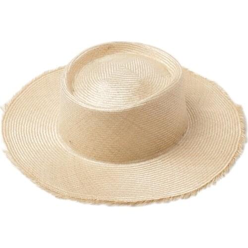 Unisex Girls Sun Cap Classical Style Sun Hat Graceful Ornament Protection from Sunlight Refined Seaside Accessory