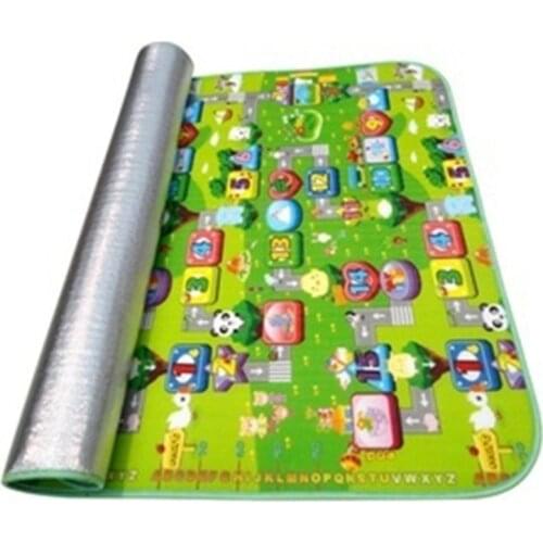 Large Size Single Side 300CMx180CMx0.5CM Baby Play Mats Infant Crawling Gym Rugs Children Puzzle Carpet Picnic Mat