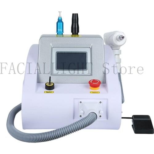 Factory price q switched tattoo removal laser q switch 1064 nd yag 532 ktp tattoo removal system machine With 1320nm Carbon head