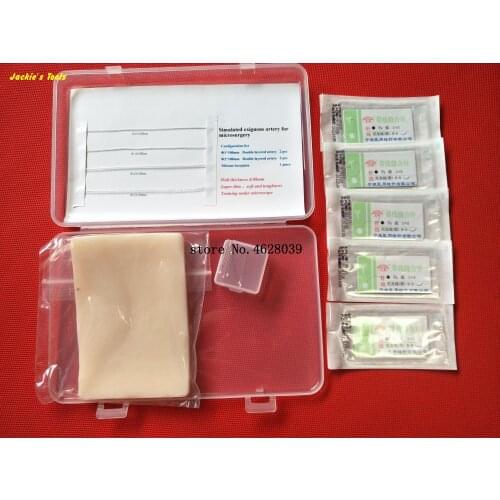 Microsurgical suture training simulation of 1mm/2mm blood vessels teaching model ultrathin neurosurgery surgery High quality