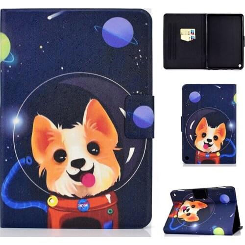 Fashion Animal Printing Case for Amazon Fire HD 10 2021 11th generation HD10 Plus Soft Cover Stand Holder with Card Slot