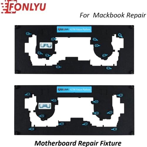 Newest Motherboard Repair Fixture For Macbook Mac A2289 A2141 A1990 A1989 A1932 A1706 7 8 PCB IC Chip Maintenance Board Tool