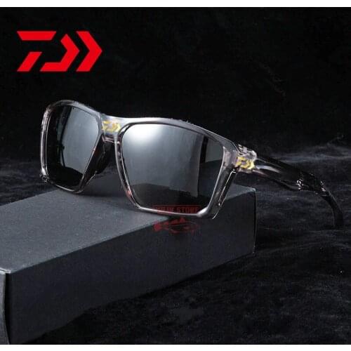 2021 New Daiwa Unisex Fishing Polarized Sunglasses Casual Outdoor Sports Cycling Glasses Uv400 Uv Protection Fishing Sunglasses