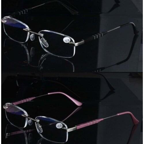 New high-grade ultra-light aluminum alloy aluminum magnesium presbyopic glasses for men and women