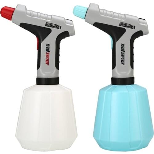 USB Rechargable Electric Spray Gun Sprayer 1000ML Large Capacity Household Flower Grass sprayer with 2 Spray Modes LED Light