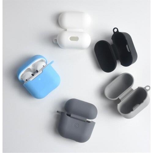 Dustproof Soft Silicone Wireless Bluetooth Earphones Case Protective Cover for Airpods Pro 4