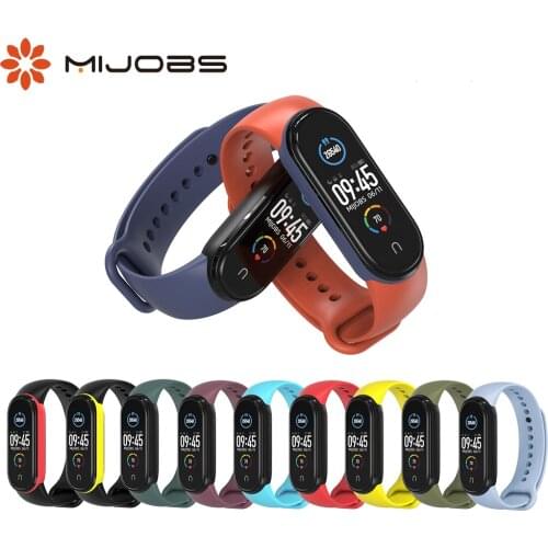 Strap for Amazfit Band 5 Smart Bracelet For Xiaomi Mi Band 6 Wristband Global Version Miband 5 Silicone Wrist Pulsera 5 6 Band
