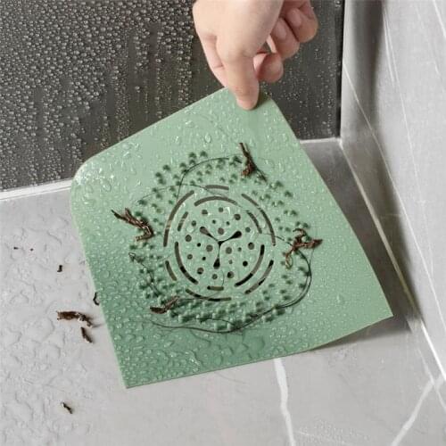 Sink Drain Strainer Hair Catchers Rubber Shower Bathtub Floor Filter Water Stopper Silicone Bathroom Kitchen Deodorant Floor Co