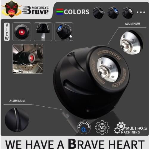 For BMW R1250GS R1250R R1250RS R1250RT 2019 2020 Motorcycle Frame Slider Wheel Sliders Crash Pad Protector Guard R 1250 GS ADV