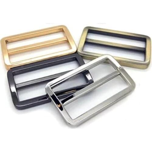 1" Antique Brass triglide slider & buckle for adjustable straps Bag Accessories 25mm inside wide buckle 100Pcs/lot