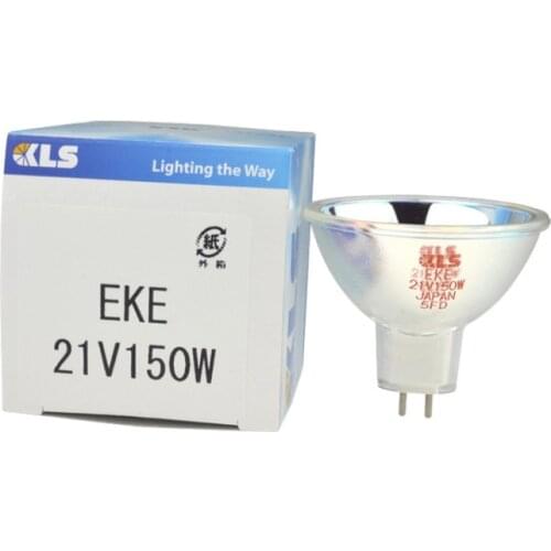 10pcs KLS EKE 21V150W AOI Microscope fiber optic light ,GX5.3 21V 150W Halogen lamp free shipping