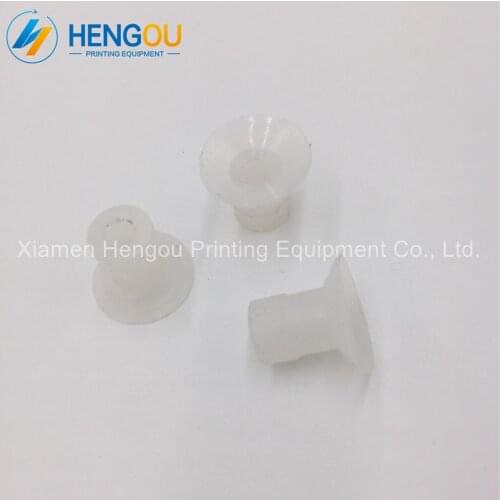 100 pieces hot sale Ryobi rubber sucker RYOBI printing machine parts OD=22mm ID=6mm Height =20mm free shipping
