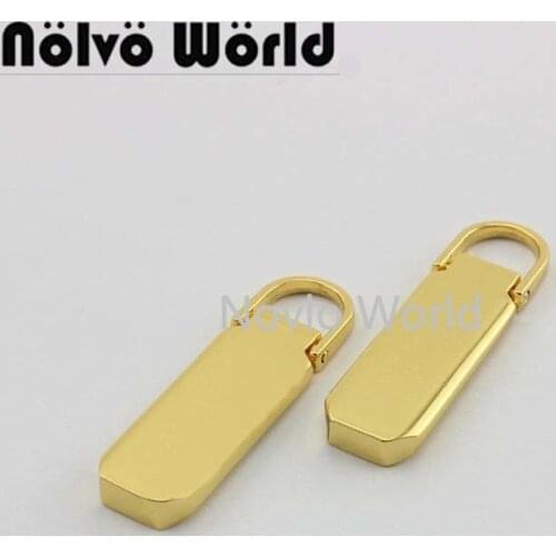 10 pieces, 41*12mm small quantity high quality zipper Slider metal zipper slide clothing bag zipper hardware accessories