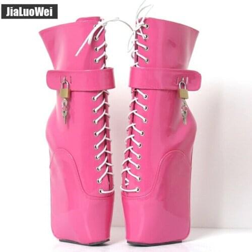 Super High-heeled Ballet Boots Sexy Tuning Strap Boots 36-46 Yards Customized