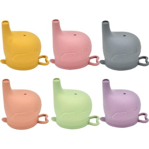 Food Safe Silicone Spill-proof Lids Cover Baby Feeding Cup Sippy Cups Lid Elastic Portable Drinkware Sippy Cups Baby Stuff