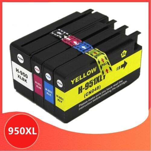 Compatible For HP 950XL 951XL for hp950 950 951 Ink Cartridges Officejet Pro 8100 8600 8610 8615 8620 8625 251dw 276dw