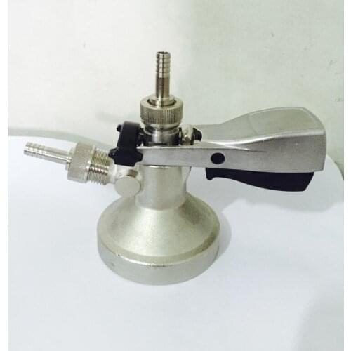 Beer dispenser stainless steel handle brass valve, Bar pressure blowing beer dispenser valve, Restaurant Kegerator Tap homebrew