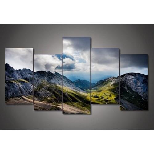 HD Print 5pcs canvas art landscape abstract painting modern home decor wall art picture for living room decor painting /PT0602