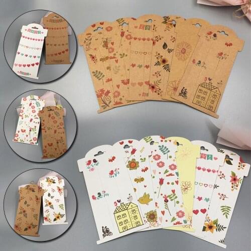 20Pcs 16x8cm Fashion Jewelry Display Card Accessories Earring Cards Favor Label Tag Exquisite Jewelry Gift Display Card