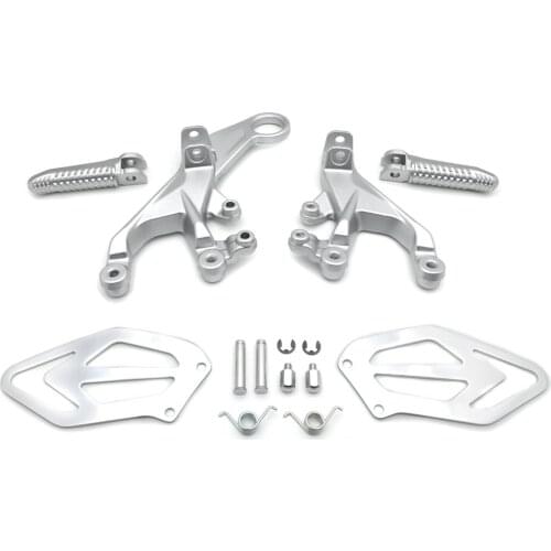 Front Rest Bracket For Motorcycle BMW S1000RR 2015-2017 Aftermarket Free Shipping Motorbike Parts Silver Driver Foot Pedals