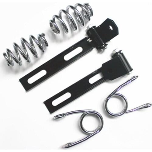 Motorcycle 3" Barrel Coiled Solo Saddle Seat Springs Suspension For Chopper Bobbe