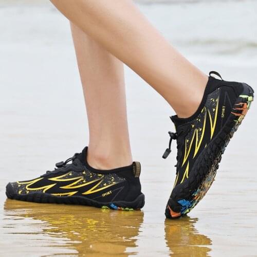 Beach shoes male quick-drying antiskid outdoor water fishing breathable amphibious wading shoes for men and women