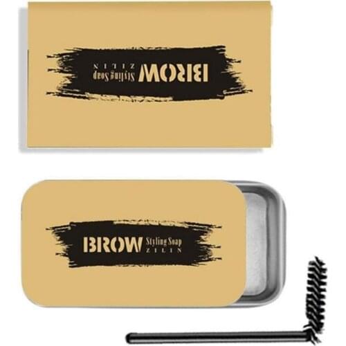 3D Feathery Brows Setting Gel Waterproof Soap Brow Makeup Kit Natural Long Lasting Eyebrow Gel Eyebrow Tint Pomade