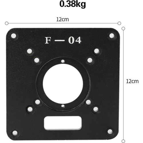Table Insert Plate Router Templates and Install Screws for Woodworking
