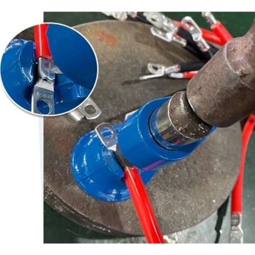 Battery Terminal Crimping Tool Riveting Pliers Hammer Crimp Suitable For All Wire Sizes From 16 — 4/0 Gauge