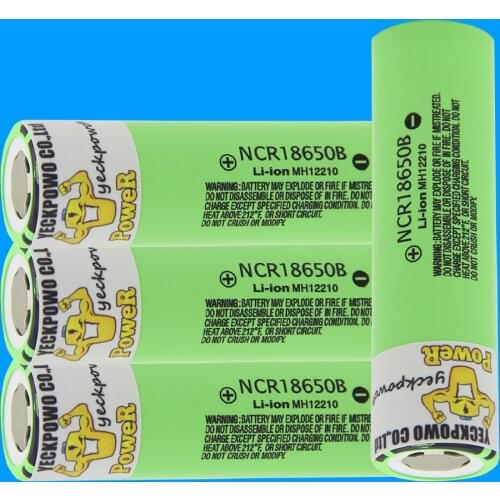 18650 rechargeable battery li-ion ncr18650b lithium batteries 3400mah 3.7V Moscow Warehouse Fast delivery 18650 charger