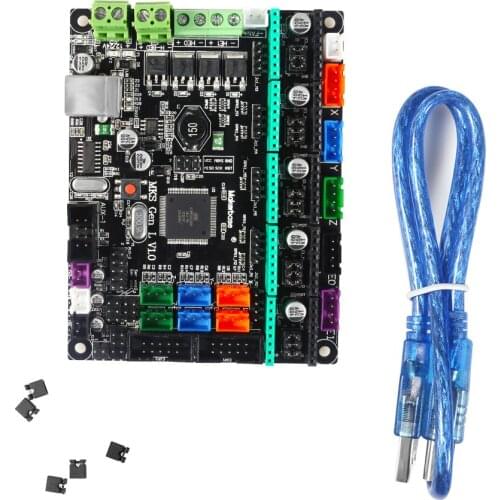 MKS Gen L V1.0 Integrated Control PCB Board Reprap Ramps 1.4 Support TMC2209 2208 Uart Mode Gen L For 3D Printer Accessory