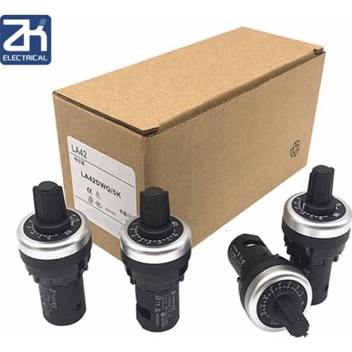 Potentiometer inverter precision governor 22mm LA42DWQ-22 1K, 2K, 3k, 5K, 10K