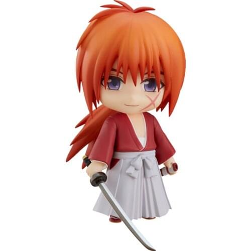 Pre-sale Rurouni Kenshin HIMURA KENSHIN Q version of the figure Anime toys gift Collectibles Model Toys PVC Model Ornaments