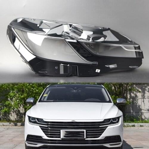 For VW CC 2019 lens Headlight transparent lampshade Headlight housing Lens protector Lens protection case External protection