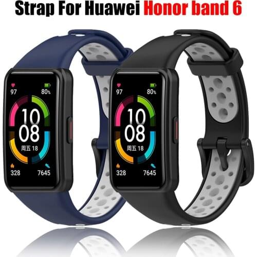 For Huawei Honor Band 6 Strap Smart Wristband Replacement Watch Belt Strap for Honor Band 6 Bracelet sports Wrist Accessories