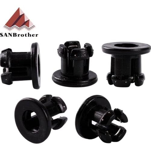 UM2 Connector Bore 4mm PTFE tube Coupling Collet and Clamp Clip Set for 1.75mm filament 3D Printer Parts