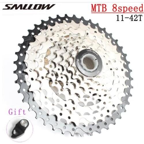 SUNSHINE-SZ MTB Bike Freewheel 8S 11-42T MTB Mountain Bike Flywheel 8 24 Speed Cassette Sprocket For S r a m